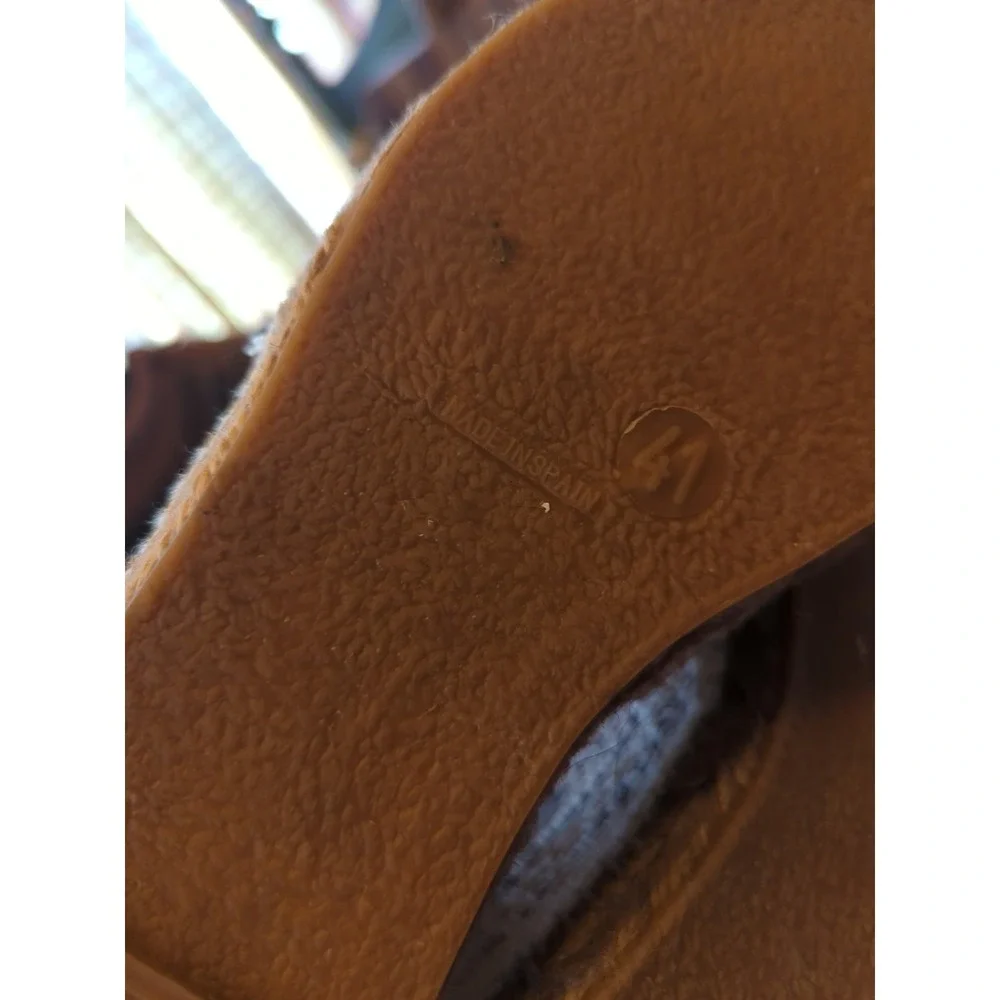 La Manuel Alpargata‎ Size 41 Fits US 8.5 Espadrille Slip On Fabric Casual Spain